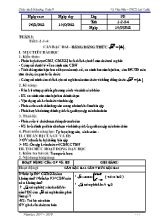 Giáo án Bồi dưỡng Toán 9 - Năm học 2017-2018 - Vũ Văn Hân